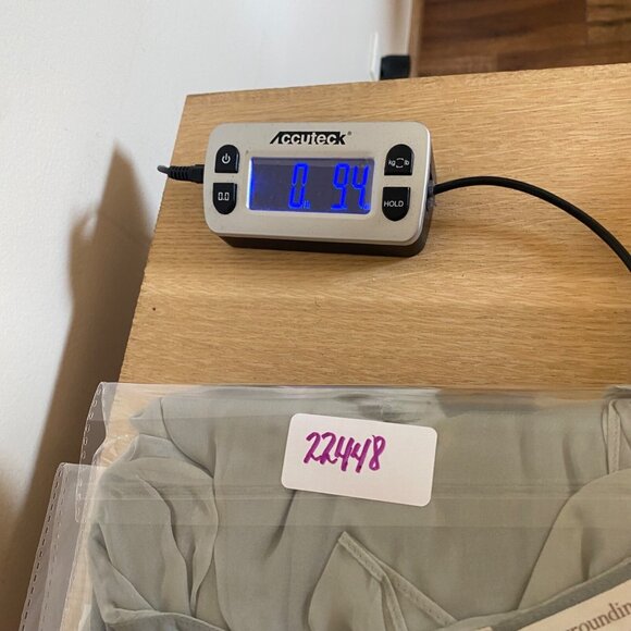 Soft Surroundings Dress Women Extra Large Petite Morlaix Sage Green Silk Chiffon - Picture 10 of 11